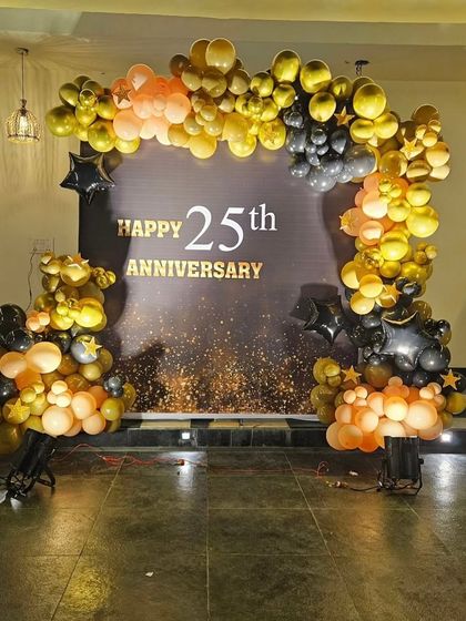 Special Entry - Private Party & Milestone Decoration Elegant Birthday & Anniversary Setups photo 23