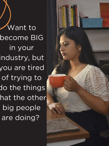 Want to be a leader in your industry but tired of copying what everyone else is doing? This carousel post breaks down why that doesn't work and how to find your own unique path.