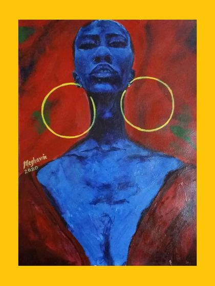 Megha Vinod - Custom Portraits & Illustrations Expressive & Abstract Paintings photo 14