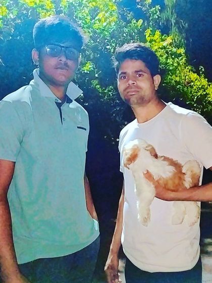 This client was thrilled to take home his new male Shih Tzu puppy. I make sure every handover is a positive experience, and the client's happiness is my key to success.