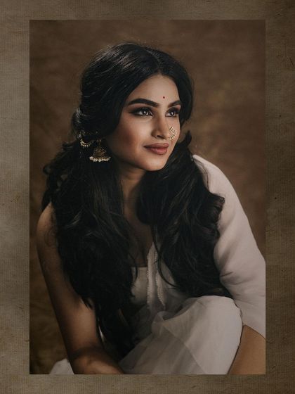 An identical vintage-style portrait, perfect for creating a cohesive and artistic series focused on traditional aesthetics.