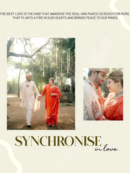 Candid and romantic moments of a couple in love, captured during their outdoor wedding festivities.