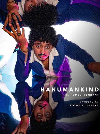 Sooraj Cherukat, also known as Hanumankind, featured in Forbes India wearing our Rumeli Pendant. This demonstrates the versatility of our pieces, equally at home in a high-fashion editorial as at a wedding.