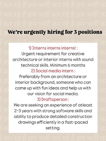 Design Doodle in Delhi is hiring for multiple roles.