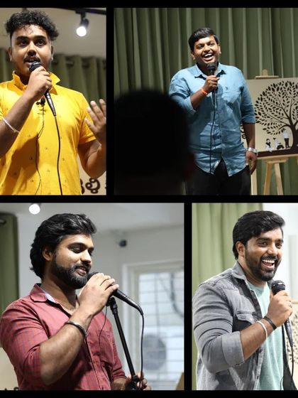 Four more talented comedians and storytellers who made the audience roar with laughter.