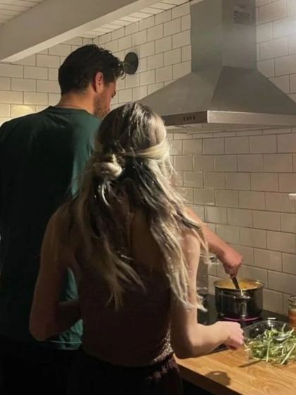 Another reader photo that perfectly encapsulates the foodie romance theme in *Match Me If You Can*.