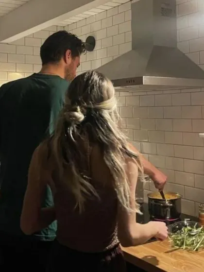 Another reader photo that perfectly encapsulates the foodie romance theme in *Match Me If You Can*.