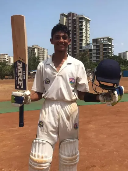 A great action shot of Soham on his birthday, celebrating his passion for the game.