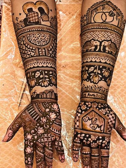 Mohak Mehendi - Mehndi Training Academy Custom Storytelling & Themed Designs photo 5