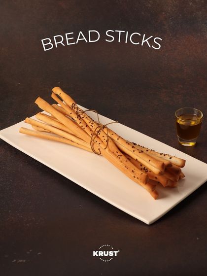 Our crispy breadsticks are the perfect snack or accompaniment to a meal. Enjoy them with a dip or on their own.