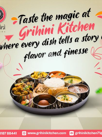 Taste the magic at Grihini Kitchen, where every dish tells a story of flavour and finesse. This thali is a testament to that.