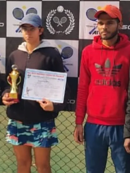 Highlighting Eshanya Khattar's consistent success, from winning her first U16 title to bagging a silver medal at the Delhi Olympic Games.