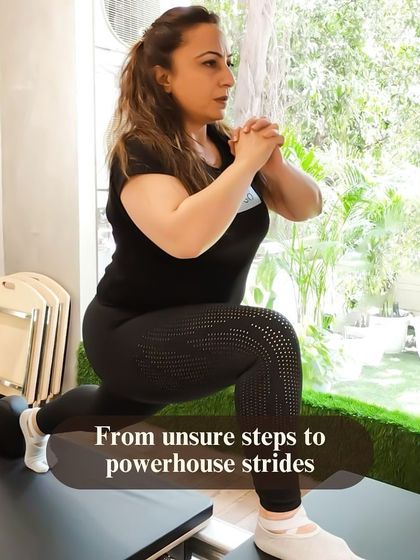 From unsure steps to powerhouse strides. This client's journey is a testament to the transformative power of consistent movement.