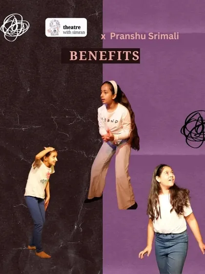 What are the benefits of improv? This poster outlines how our "Say YES!" workshop for 11 to 14 year olds builds communication, self-acceptance, and awareness.