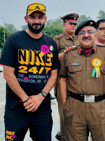 It was a pleasure meeting the officials during the Independence Day celebrations at DTU. I am committed to contributing to the betterment of sports at the university.