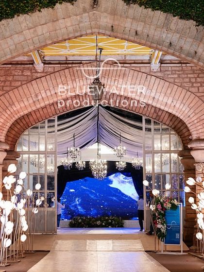 Sneha & Shahil - Wedding Decor and Production The Guest Journey: Entrances, Lounges & Dining photo 4