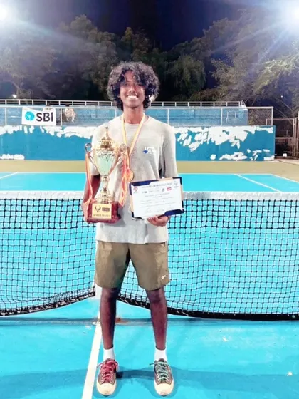 Winning the title at the BITS Open Sports Meet in Pilani. A fantastic achievement.