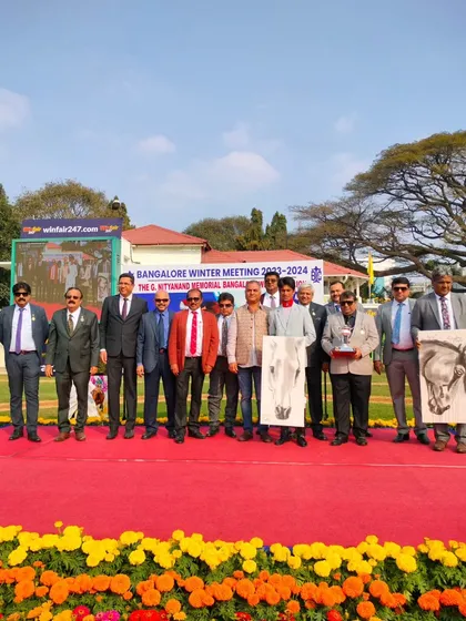 The winning connections of the G. Nityanand Memorial Million.