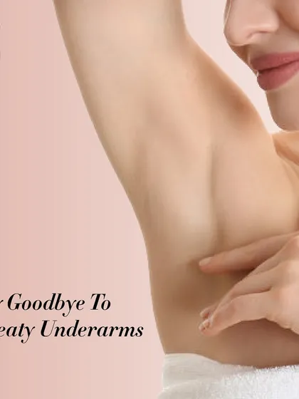 Say goodbye to sweaty underarms, especially during Delhi's peak summers. A simple Botox treatment can give you freedom from sweat patches and odor, allowing you to feel confident in any outfit.