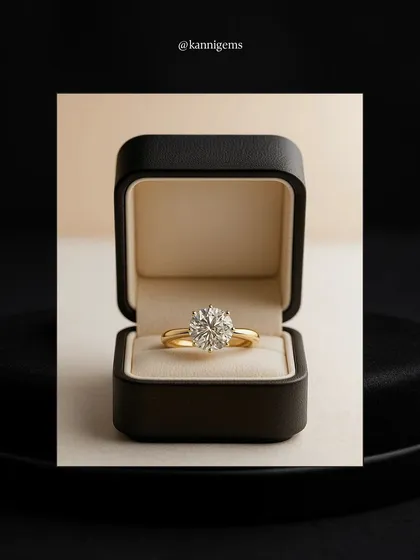 Some pieces do not need an introduction. This classic solitaire ring, resting in its box, is a symbol of forever captured in a single, brilliant stone. It represents a promise, a milestone, or a moment just for you, speaking volumes in its elegant simplicity.
