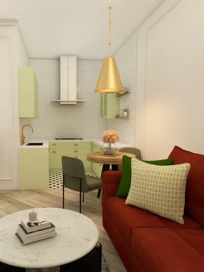 A collection of our 3D design concepts, showcasing various styles, color combinations, and layouts for kitchens, bedrooms, and living rooms. This is the first step in bringing your dream home to life.