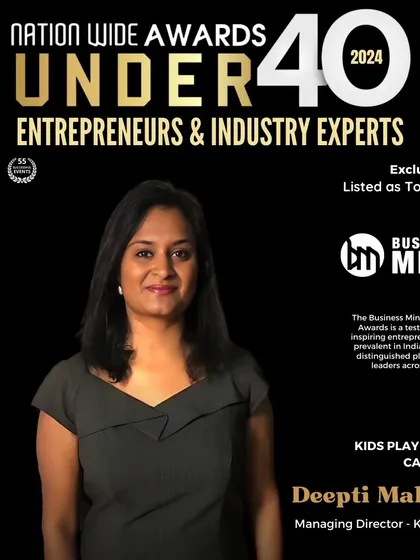 I was incredibly honored to be recognized by Business Mint as one of the Top 40 Under 40 Entrepreneurs. This award isn't just for me; it's for our entire Kydzadda community and our shared mission to support each other on this wild parenting journey.