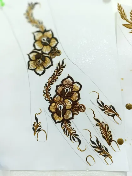 Another angle of the practice sheet. We work on shading and detail on paper until you feel completely comfortable.