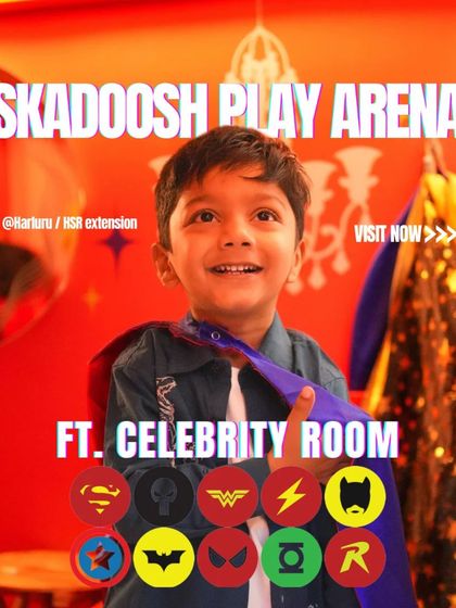 Step into the spotlight. Our celebrity-themed play zone lets every child be a superstar, complete with superhero capes and a stage to shine on.