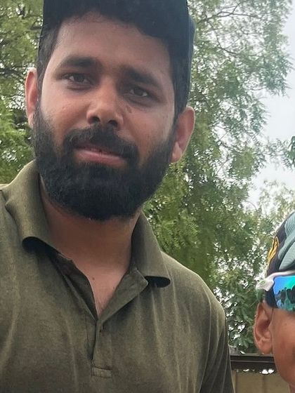 Another shot of our man of the tournament with his coach. We build strong relationships with our players.