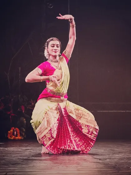 A beautiful, full-costume shot from a performance at an auditorium in Saint Gilles, Reunion Island. The warmth and support from the Mayor and the cultural department made it a memorable evening.