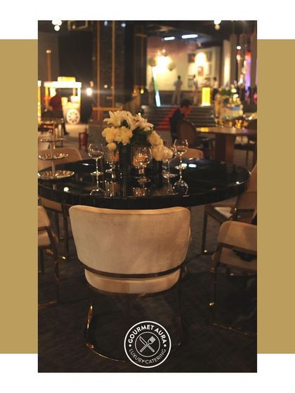 Another view of a beautifully set dining table, ready to create an unforgettable experience.