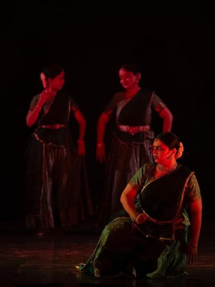 A quiet, poignant moment from 'Ek Anant'. Storytelling in Kathak is not just about grand movements but also about the subtle 'abhinaya' or expressions that convey deep emotions.