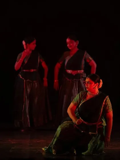 A quiet, poignant moment from 'Ek Anant'. Storytelling in Kathak is not just about grand movements but also about the subtle 'abhinaya' or expressions that convey deep emotions.