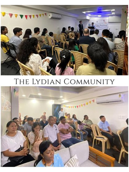 A look at the Lydian Community gathered for our first-anniversary celebration. We are so grateful for the support of our students, parents, and friends.