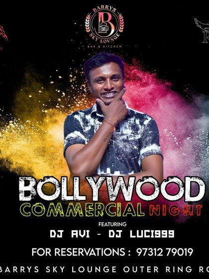 Another packed night at Barrys Sky Lounge, spinning the best of Bollywood and commercial music to keep the weekend vibe going strong.