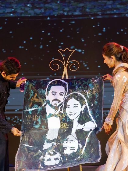 Glamorous Sangeet & Reception Nights photo 43