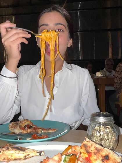 And of course, enjoying some delicious pasta. Life is too short to not enjoy good food.