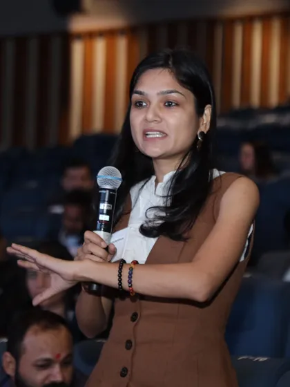 Speaking at a business event about my journey. It was a reminder that reinventing yourself is powerful and can inspire others to follow their own passions.
