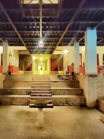 The central courtyard, with its traditional architecture and gentle fountain, is a space designed for finding peace within the stillness. It's a perfect spot for quiet contemplation or meditation.