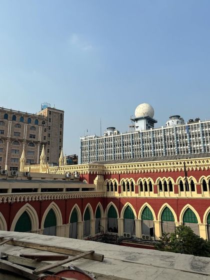 A view from within the Calcutta High Court premises, where I have represented clients in various legal disputes.