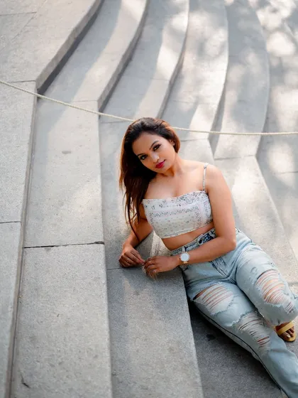 Using the lines of the stone steps to create a dynamic composition. This shot captures a different angle from the same series, showing versatility in a single location.