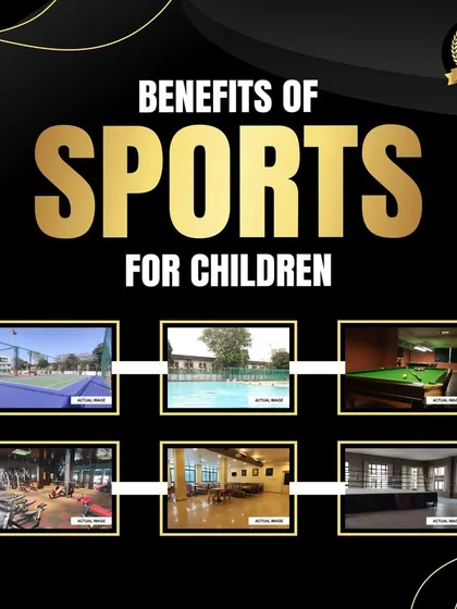 We believe in the benefits of sports for children, from physical health to building character. This graphic highlights some of the many activities available for kids at our club.