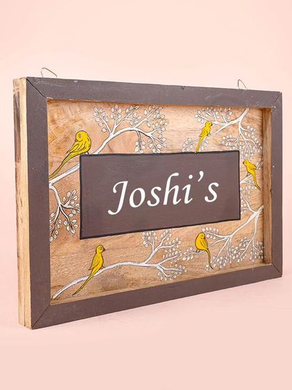 Mirakhi Design Studio - Bespoke Art Pieces & Decor Custom Hand-Painted Nameplates photo 14