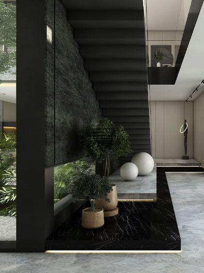 Vivospace Architects - Residential Architecture & Interior Design Transitional Spaces: Staircases & Corridors photo 13