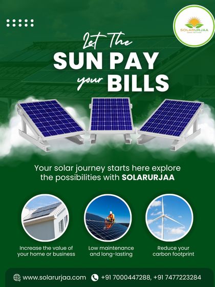 **Let the sun pay your bills while you increase the value of your home.** My low-maintenance and long-lasting systems are the perfect way to start your solar journey and reduce your carbon footprint.