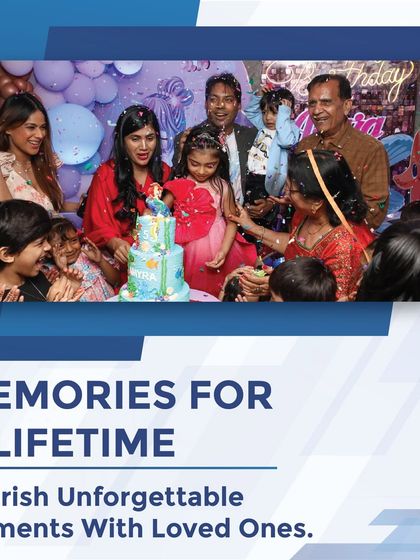 A beautiful family moment during a cake-cutting ceremony. I strive to create celebrations that bring loved ones together to make cherished memories.