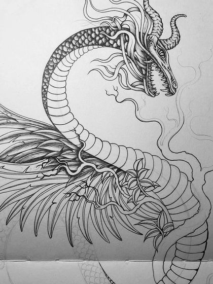 Ankita Bhattacharya - Tattoo Design Mythological & Fantastical Creatures photo 18