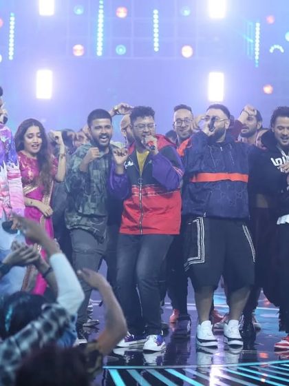 Sharing the stage with Badshah bhai and Ikka bhai. A dream come true. Performing alongside my idols is what the hustle is all about.