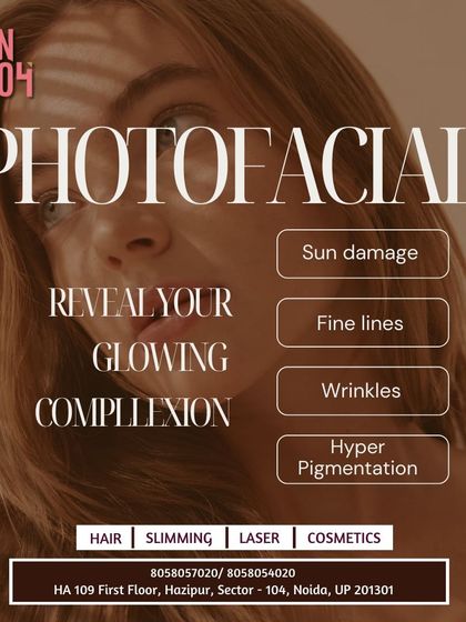 Reveal your glowing complexion with a Photofacial. This treatment is ideal for reversing signs of sun damage, reducing fine lines and wrinkles, and correcting hyperpigmentation for a more youthful look.