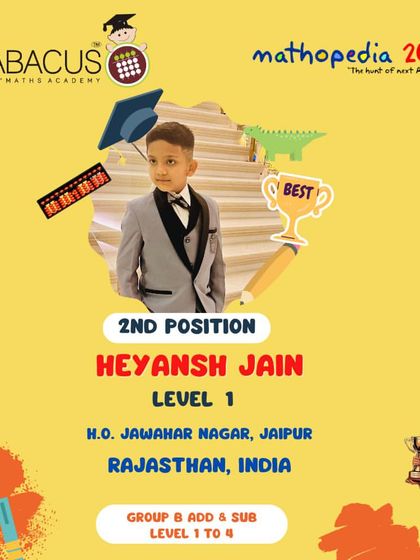 Abacus D Maths Academy - Educational Franchise & Teacher Training Mathopedia: Our Annual Competitions photo 50